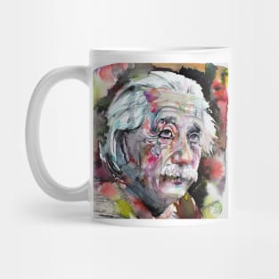 ALBERT EINSTEIN - watercolor portrait .13 Mug